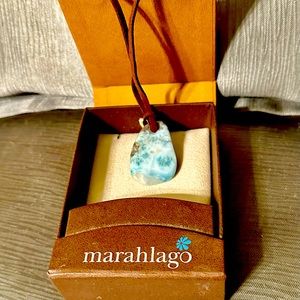 Marahlago leather necklace
